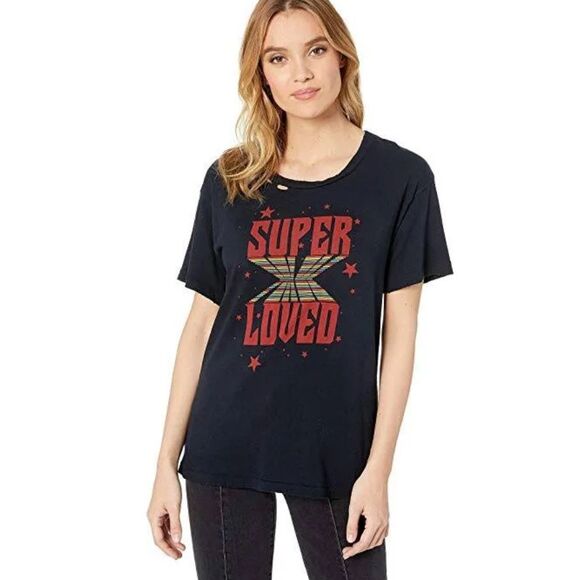 Current/Elliott The CG Tee "Super‎ Loved" - Picture 1 of 7